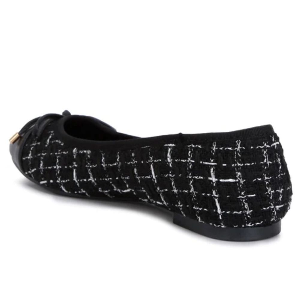 BRAND NEW LYNN COMFOR PLAID TWEED BALLET FLATS